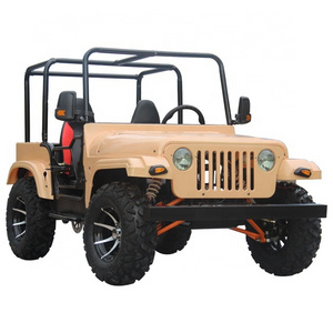 2023 New type hot sale  200cc 4 Seats atv utv mini willys jeep for desert and mountain