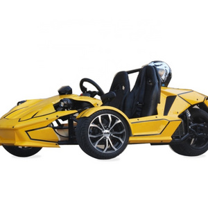 Adult three-wheeled gas motorcycle 350CC Zhenhua ZTR tricycle convertible sports car