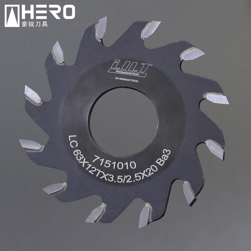 HERO Tungsten carbide blades tipped grooving saw blade Tipped Sawmill Disc Blade for wood and aluminum grooving slotting