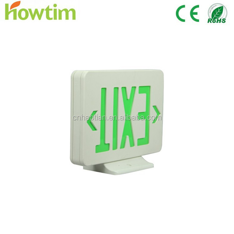 The high quality SMD2835 emergency led light Combo self luminous exit signs