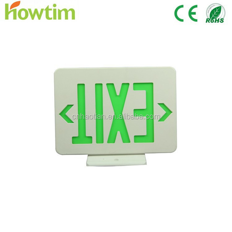 The high quality SMD2835 emergency led light Combo self luminous exit signs