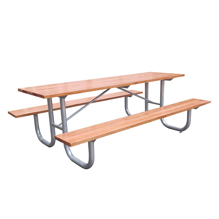 Factory Outlet Outdoor Table Modern Furniture Park Picnic Table Garden Patio Bench