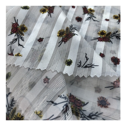 dress drapery shifon giraffe bolts of fabric for dress woman material and textiles chiffon 6mm flower white roll ashenda