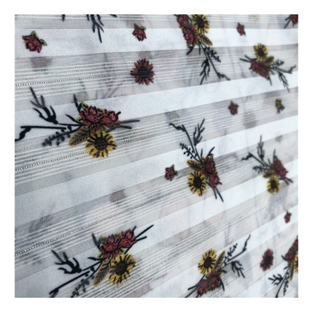 dress drapery shifon giraffe bolts of fabric for dress woman material and textiles chiffon 6mm flower white roll ashenda