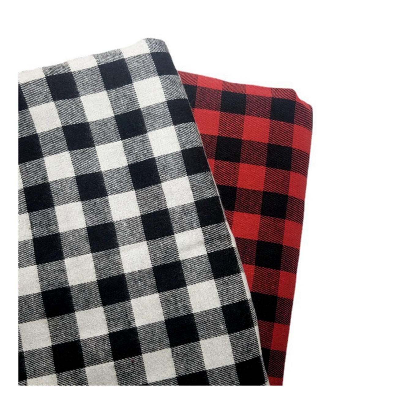 Woven checked plaid fabric turkey shirts sleepwear yarn dyed 65% polyester 35% cotton flannel shirt fabric for uniform workwear