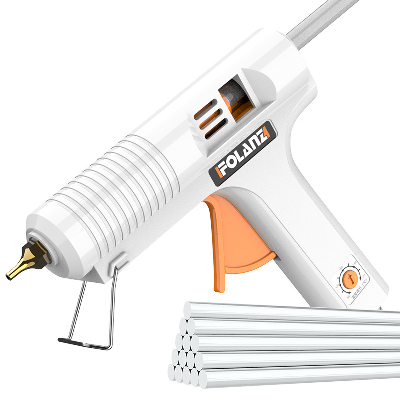 Heavy duty silicone gun high temperature hot gluehot glue gun with glue stick New Design Fast Delivery