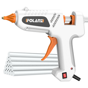 Hot glue gun with glue sticks large professional hot melt glue head nozzle Proper Price