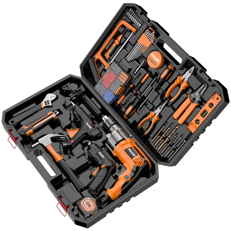 Proper Price tools set box for household hardware tool drilling drills set electric tools kit