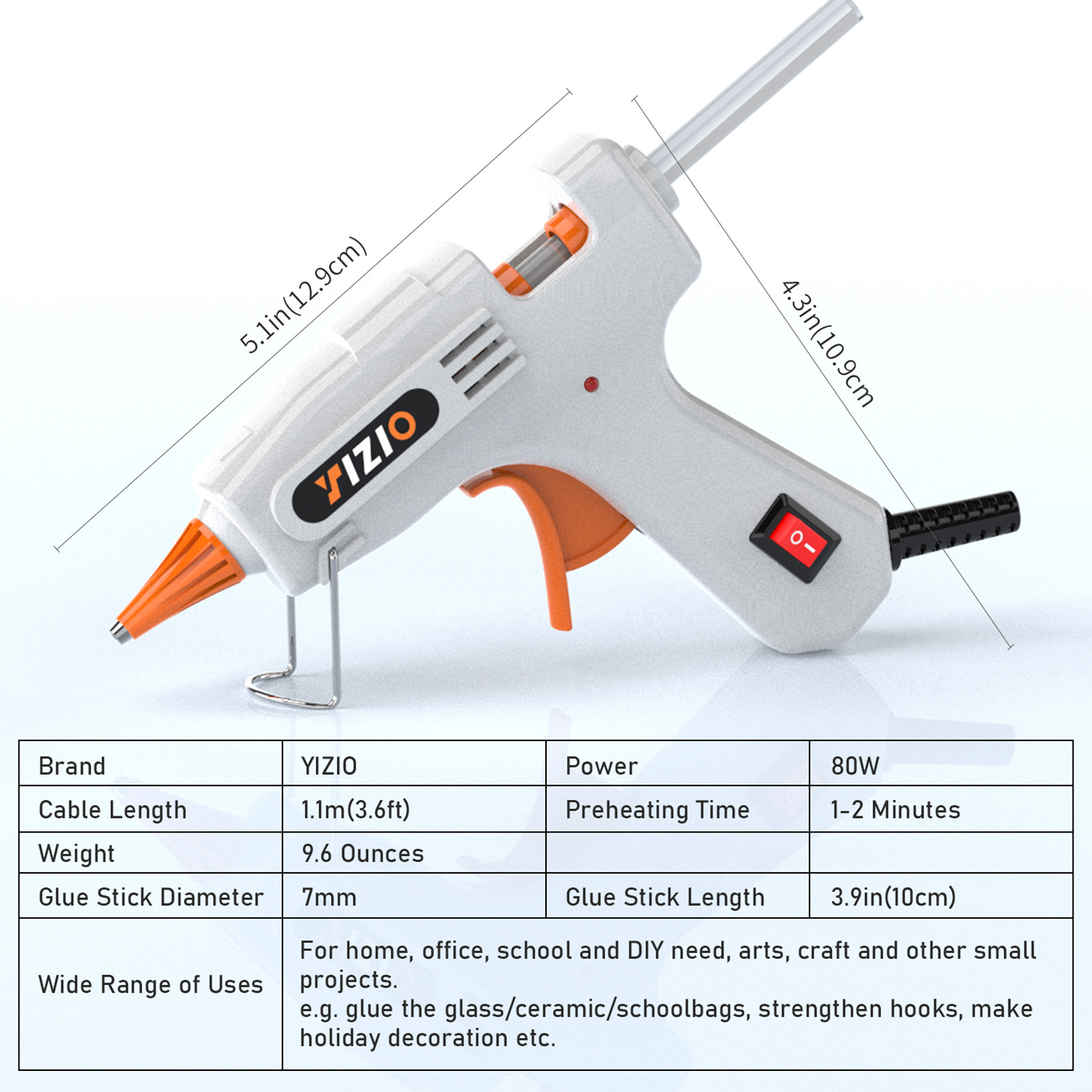 20W/40W hot melt adhesive gun for handcrafs DIY factory supply glue gun repair tool hot glue