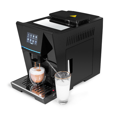 3.5'' Touch Screen Bean To Cup Cappuccino Latte Electric Fully Automatic  Espresso Coffee Maker  Machine