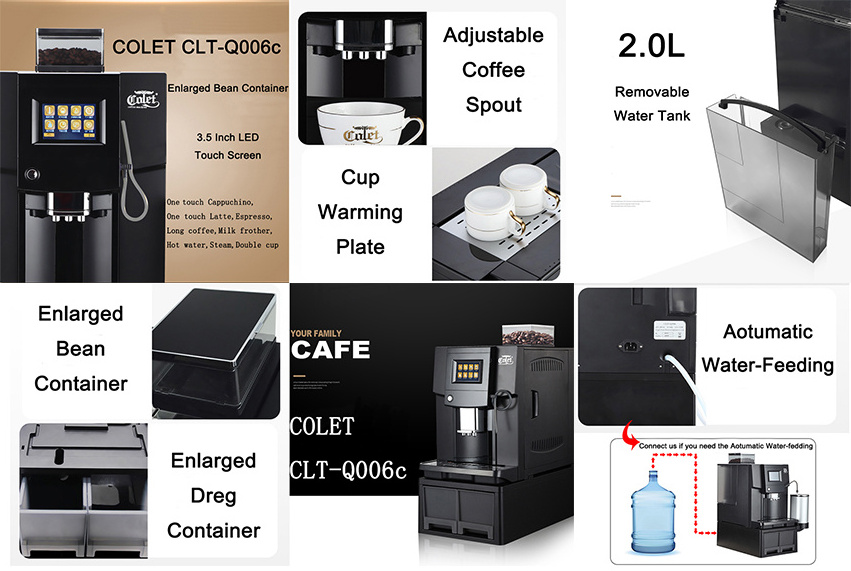 Automatic commercial cappuccino making germany coffee machine