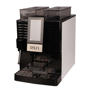 Professional coffee equipment with steam rob and  chocolate  powder function espresso commercial coffee machine