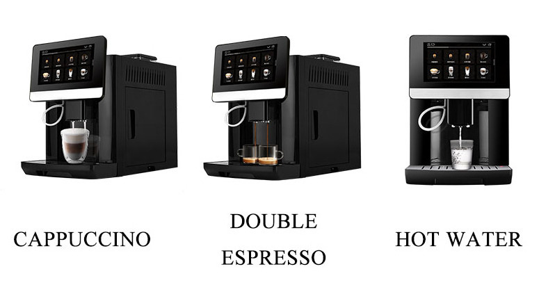 Wholesale home use household electric fully automatic bean to cup cappuccino latte long espresso coffee machine