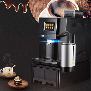 Capacity upgrade best sales espresso maker one touch milk frother cappuccino commercial coffee machine