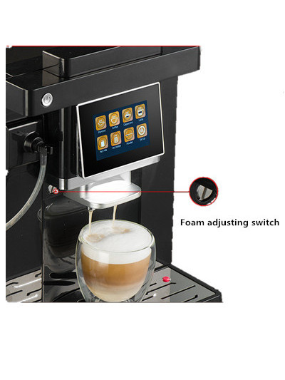 19 bar ULKA  Pump TFT 3.5inch bean to cup ground coffee home household office espresso coffee machine