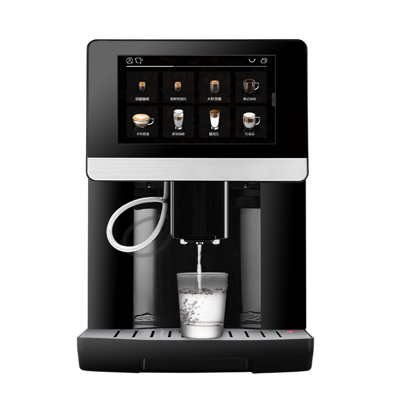 Multi-funtional bean to cup one touch cappuccino latte milk foam espresso maker automatic  best coffee machine