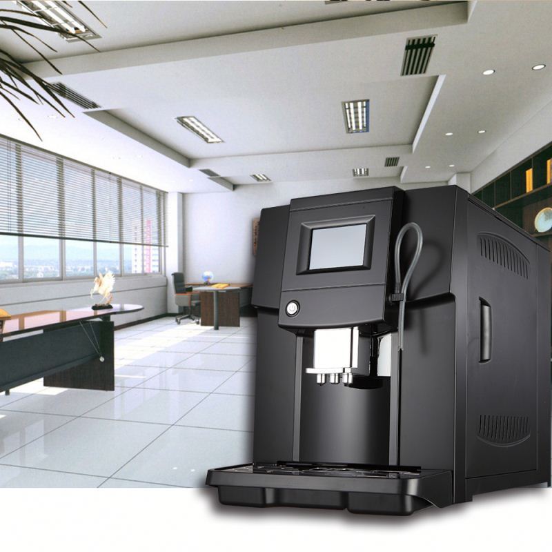 Full auto Double Boilers 3.5' touch screen fully auto built-in bean grinder espresso coffee machine