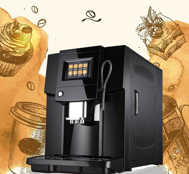 Smart 4 languages fully auto bean to cup coffee  vending espresso machine