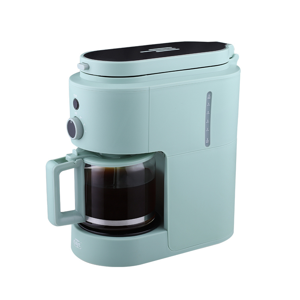 New Arrival Bean to cup  Build in Grinder Factory Price Small Size  Brew Drip Coffee Maker Machine