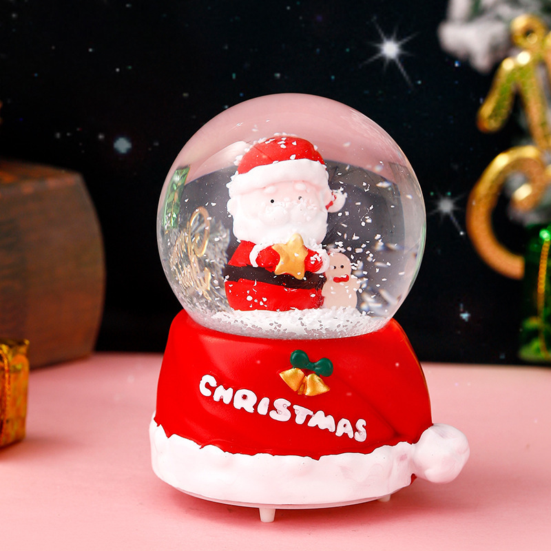 Honor Of Crystal New Arrival Custom Photo Water Globe Crystal Ball Christmas Series Snowman Snow Globe