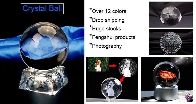 Honor Of Crystal Factory Wholesale Crystal Ball Souvenir Gifts K9 Clear 3d Laser Engraved Crystal Ball With Led Lights Base