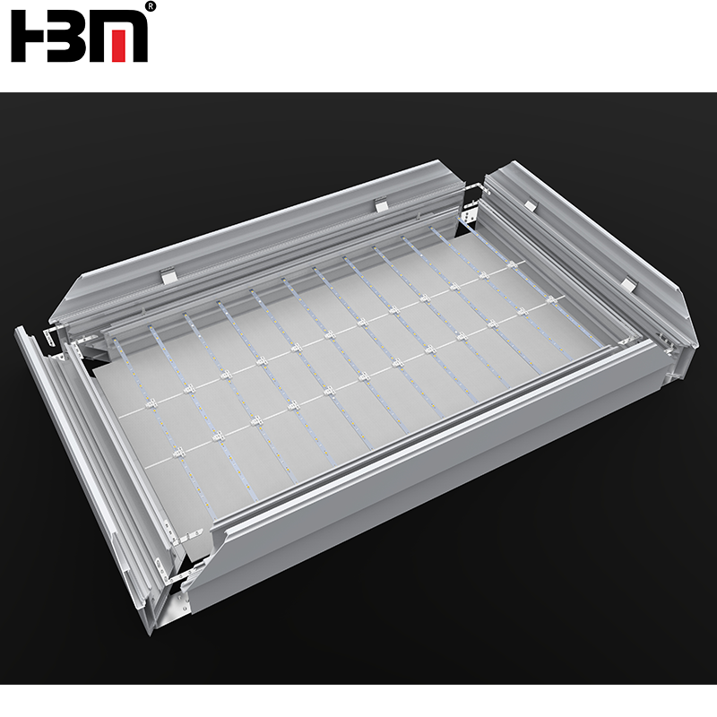 wholesale large-scale size aluminium extrusion profile snap frame outdoor PVC fabric LED light box for hight building front