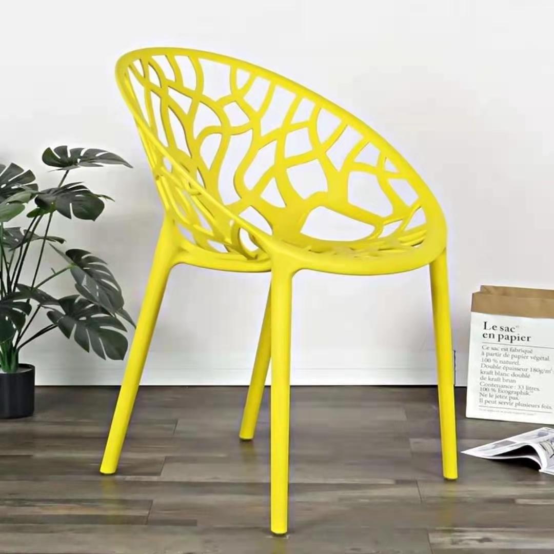 Wholesale Home Furniture Modern Sillas Polypropylene Stackable Kitchen Cafe Pp Plastic Dining Chair