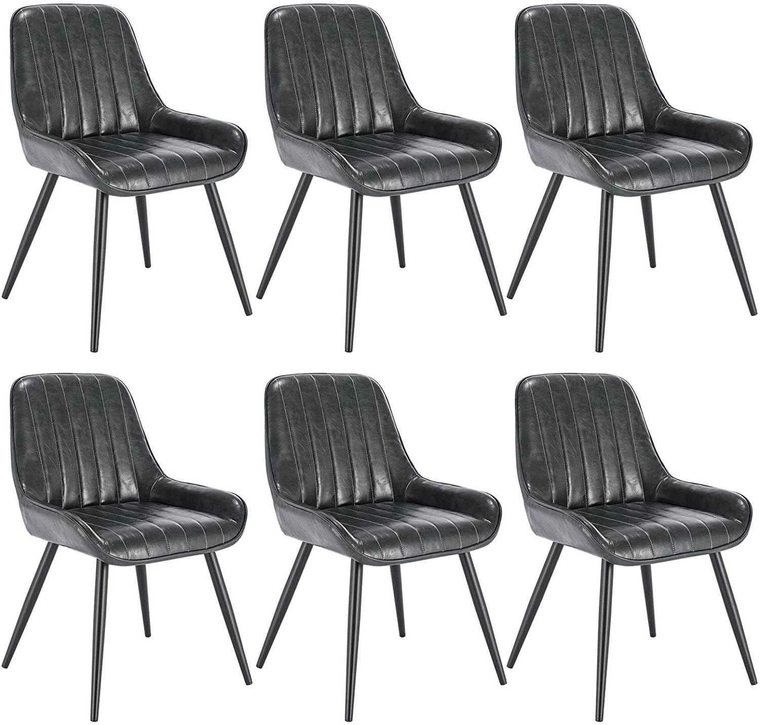 Fabric Pu/leather Chairs Dining Chairs with Metal Legs Factory Direct Sales without Assembly Modern Home Furniture Tianjin 50pcs