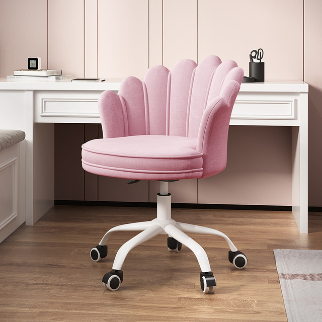 Velvet Seat Lift Office Chair Set Barstool Chair with Wheels with Rollers Swivel Fabric Iron Modern Tianjin 3 Year Under Normal