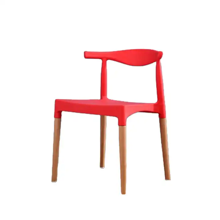 Poland Polypropylene Chair Furniture Thickening Factory Supplier Talent Restaurant Wooden Dining Tables And Chairs Set