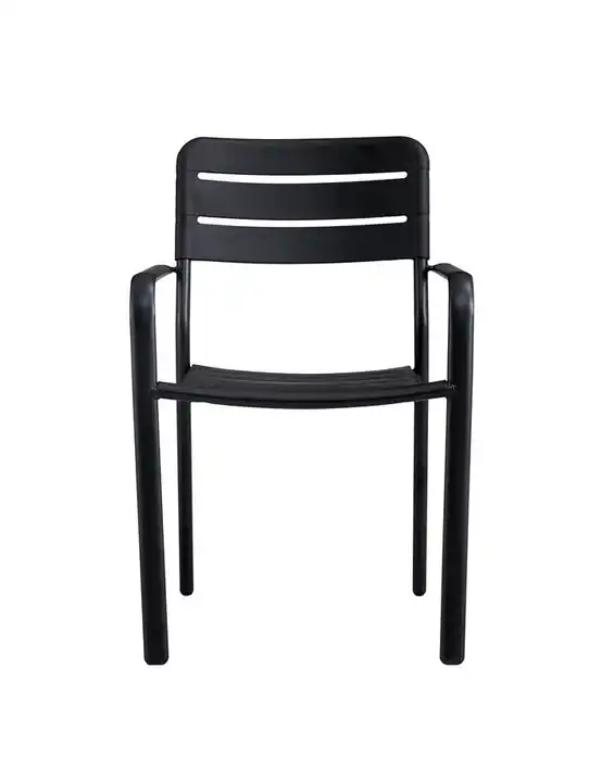 Modern Stackable Metal Restaurant Table And Chair Combination HotelTable And Chairs For Restaurant Dining