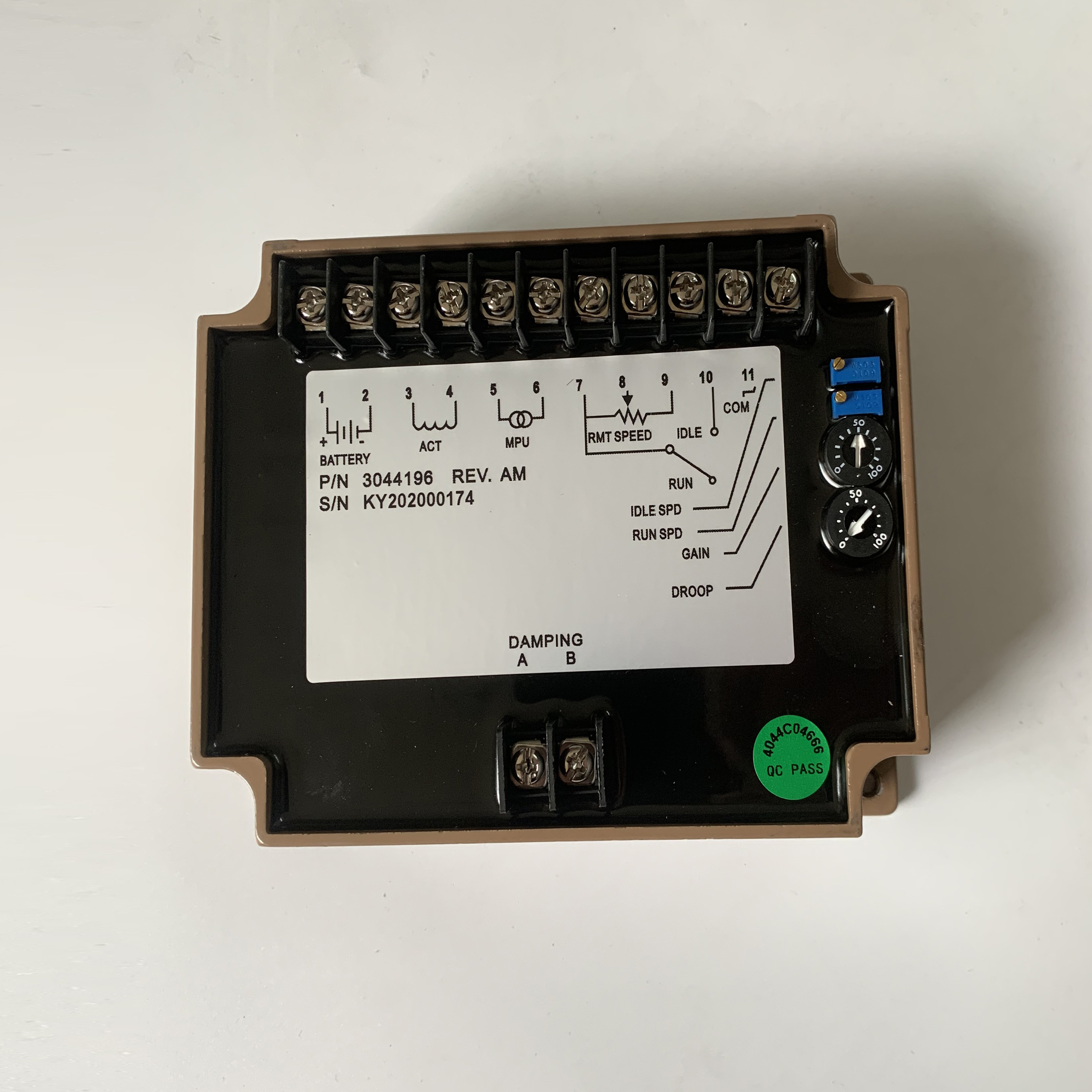 Generator Engine Speed Controller Governor Control Unit Efc 3044196 - Buy 3044196,Speed Controller 3044196,Efc 3044196 Product