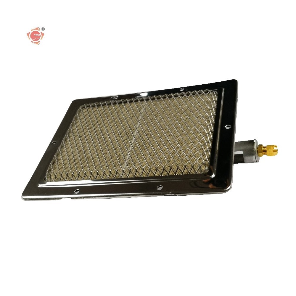 Factory wholesale low price infrared gas burner heater ceramic BBQ grill parts for barbecue oven