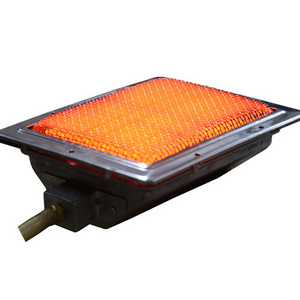 Factory wholesale low price infrared gas burner heater ceramic BBQ grill parts for barbecue oven