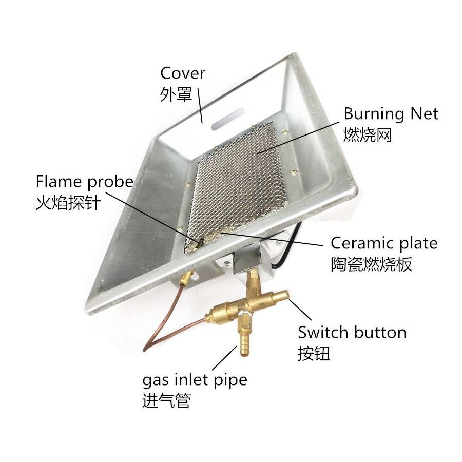 Chicken Farming Equipment Portable Hanging Infrared Gas Heater THD2606