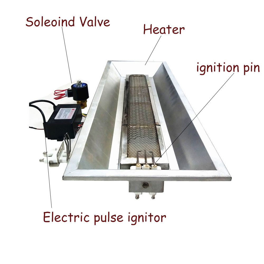 North America popular premium patio outdoor hanging heating equipment infrared gas heater