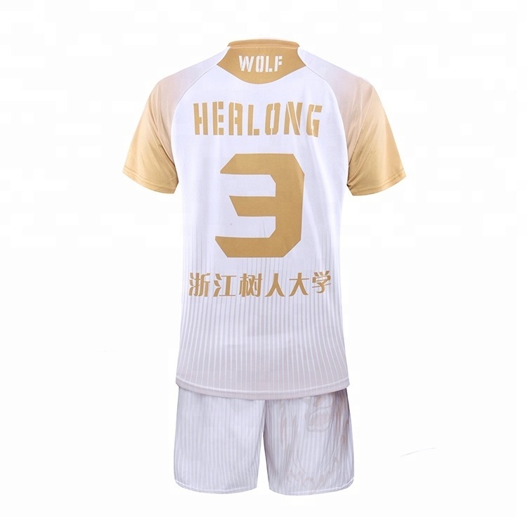 High Quality Sublimated Men'S Volleyball Uniform Volleyball Jersey