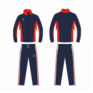 Top Design Tracksuit Sublimated Plain Tracksuit Men Sweatsuit Sports School Uniform Tracksuit