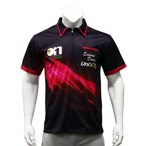 High Quality Sport Jerseys Wholesale Sublimated Clothing Men's Dart Shirt Custom Dart Jerseys