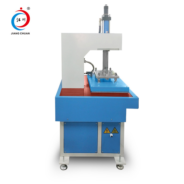 Jiangchuan brand 40*60 single station heat press down heating deboss embossing machine