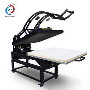 80*100cm Large Format Clamshell Heat press machine Having magnetism Automatic lifting high pressure sublimation transfer machine