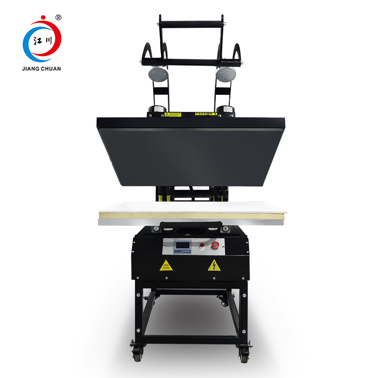 80*100cm Large Format Clamshell Heat press machine Having magnetism Automatic lifting high pressure sublimation transfer machine