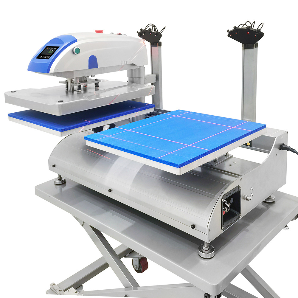 New Style Electric Automatic Large Format Dual Station T shirt Sublimation Transfer Printing Heat Press Machine