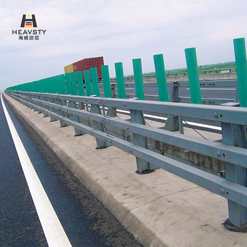 High speed road safety barrier w beam guardrail traffic safety barrier high strength galvanized barrier