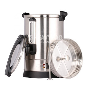 Stainless Steel Electric Hot Mulled Wine Urn Boiler Coffee Percolator Maker