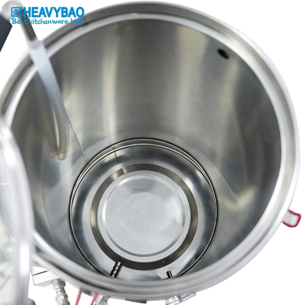 Heavybao Commercial Pot Stainless Steel Electric Home Kettle Beer Brewing Equipment