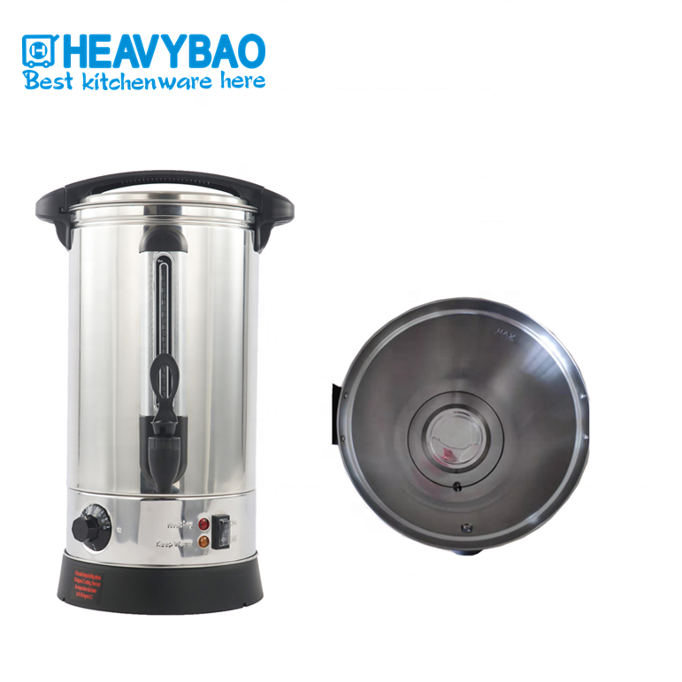 Heavybao 10 20 Liter Electrical Heater Dispenser Hot Coffee Percolator Mulled Wine Water Boiler Urns For Hotel