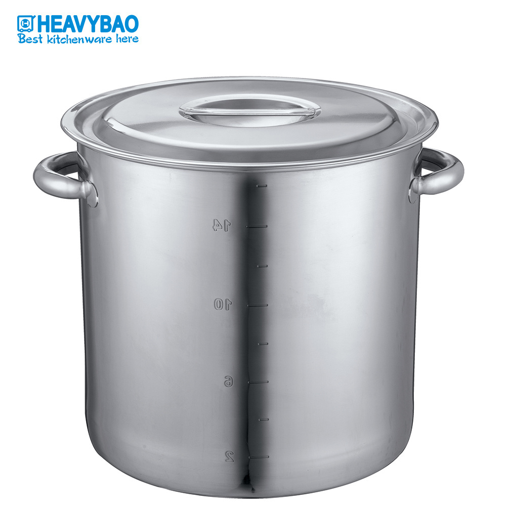 Big Capacity Stainless Steel Storage Barrel Pot