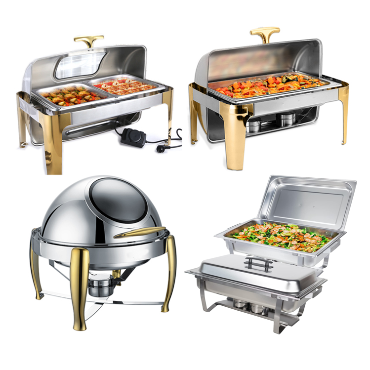 Heavybao High Quality Rectangle Stainless Steel Hot Box  Food Warmer For Catering Serving Chafing DIshes