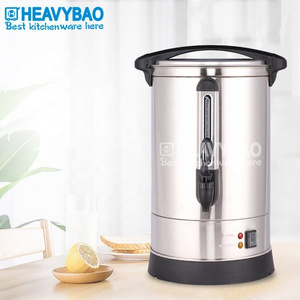 Heavybao Hotel Kitchen Equipment Catering Supplies Coffee Percolator Tea Urn Electric Water Boiler